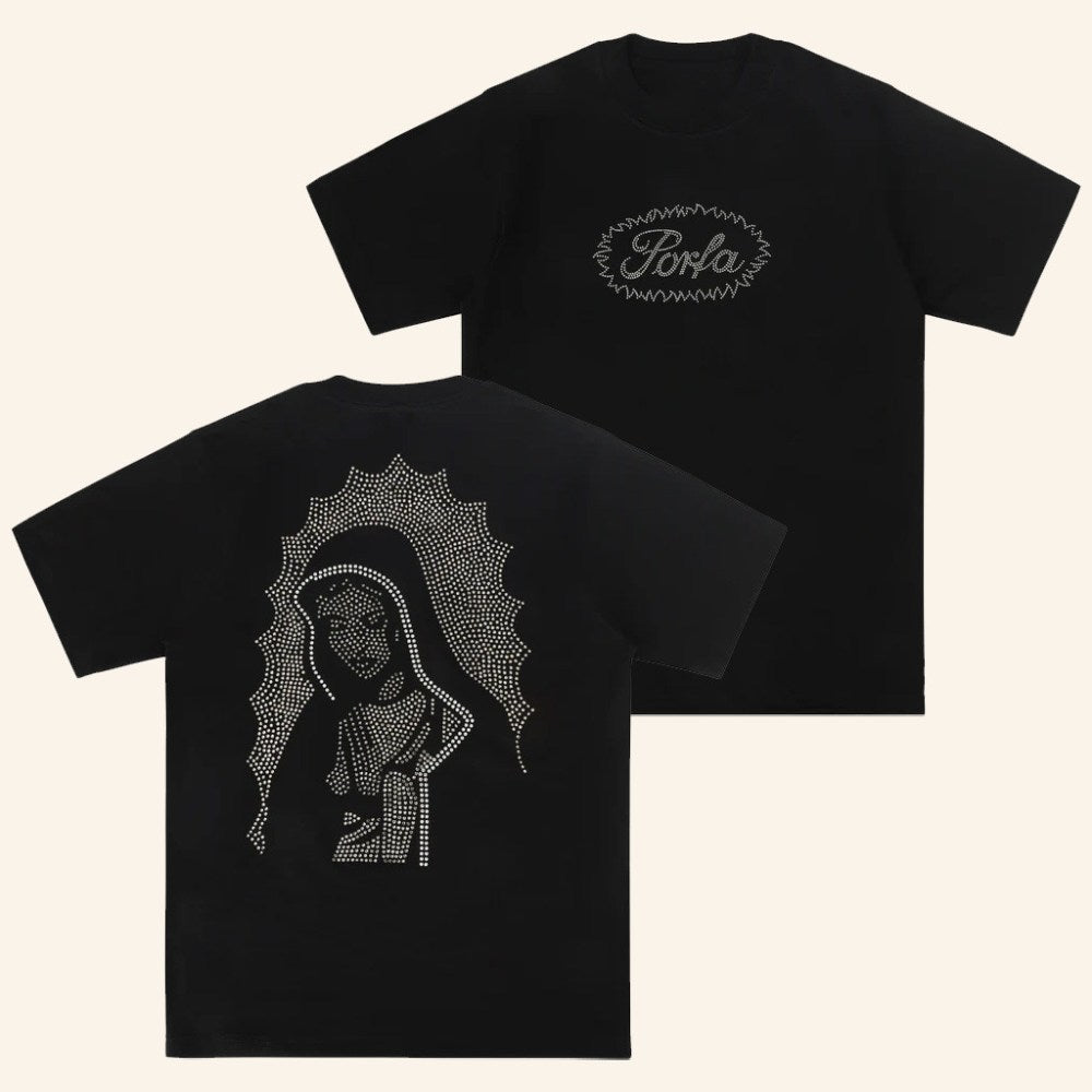 Porfa Merch Porfa Virgencita T-Shirt Christmas Gifts For Him - Gypsysystersgift