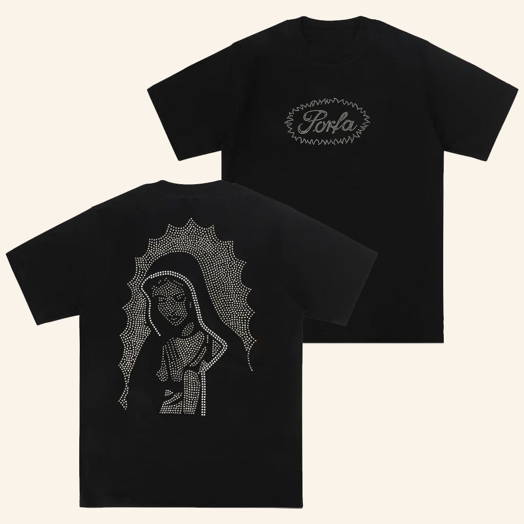 Porfa Merch Porfa Virgencita T-Shirt Christmas Gifts For Him - Gypsysystersgift