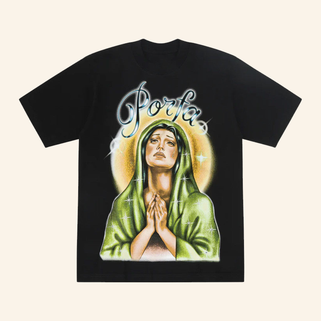 Porfa Merch Porfa Virgencita T-Shirt Christmas Gifts For Mother - Gypsysystersgift