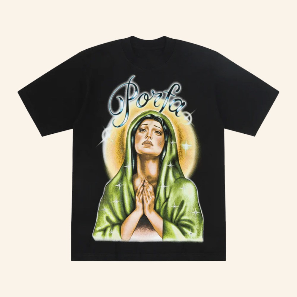 Porfa Merch Porfa Virgencita T-Shirt Christmas Gifts For Mother - Gypsysystersgift