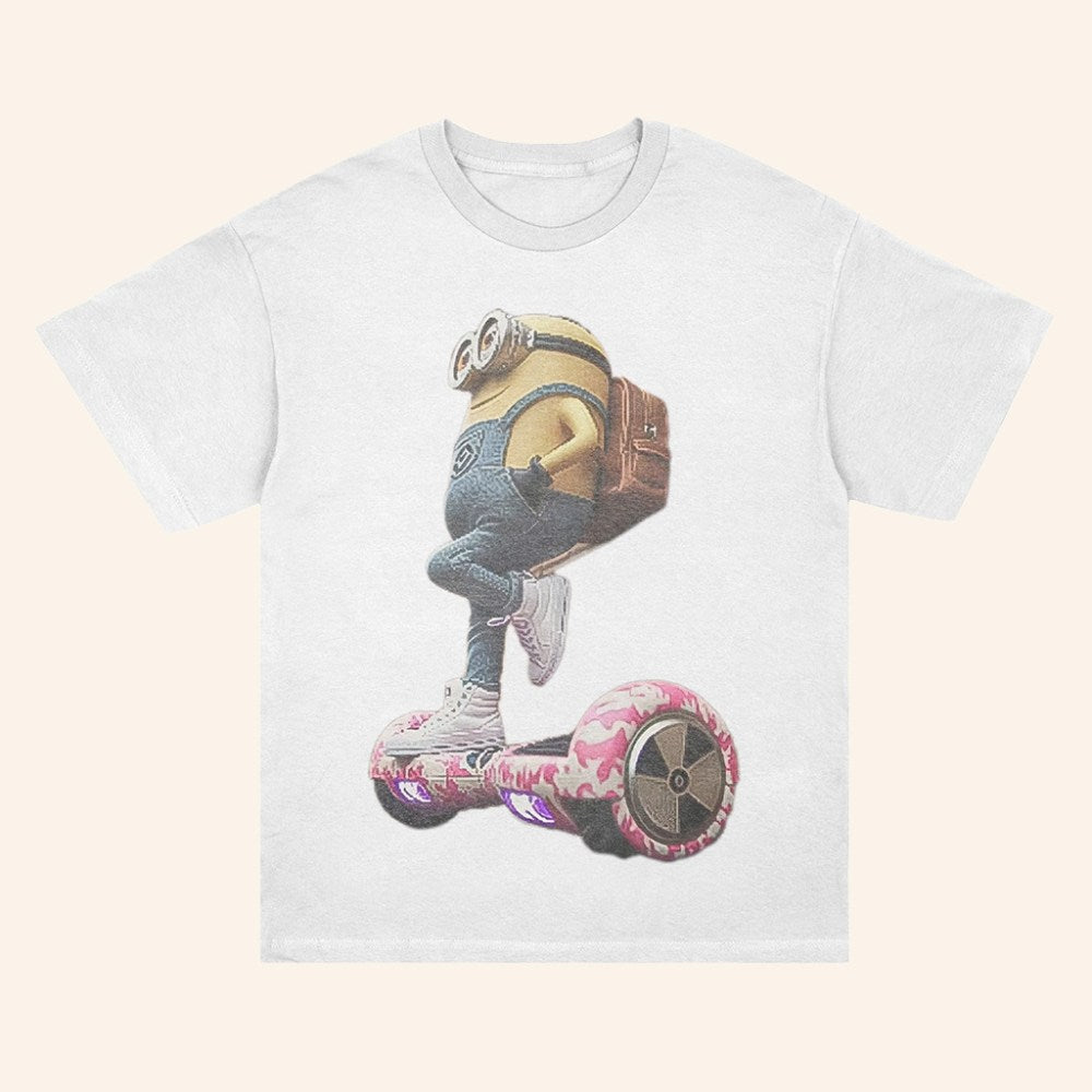 Postmodern Merch Minion Hoverboard Shirt Birthday Ideas For Husband - GypsysystersGift