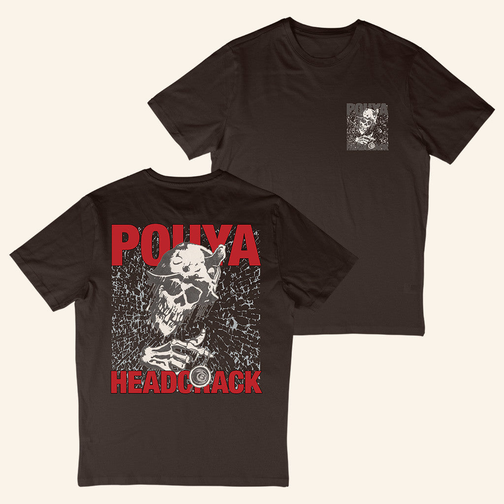 Pouya Merch Pouya Grim Headcrack T-Shirt Christmas Gifts For Him - Gypsysystersgift
