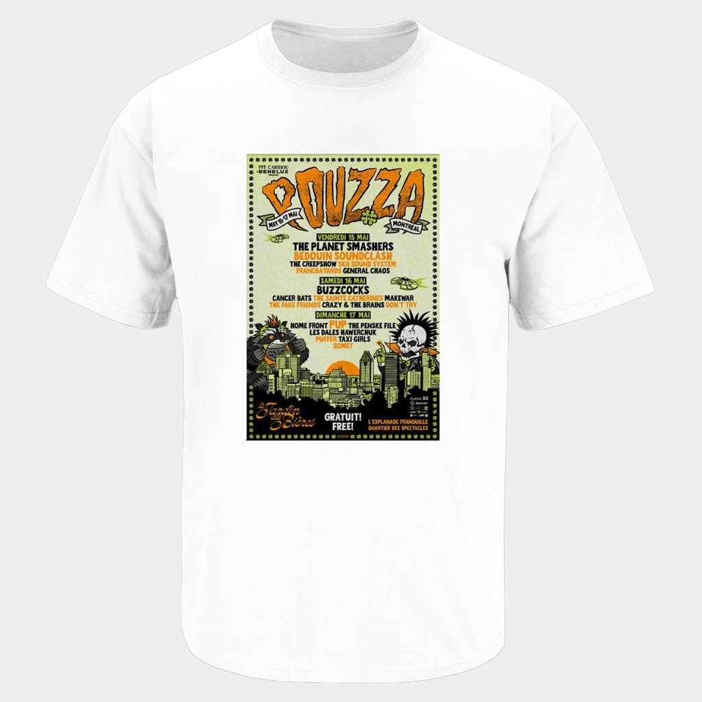 Pouzza Fest May 15 17 2026 In Montreal QC Tour T-Shirt Best Gifts For Him - GypsysystersGift