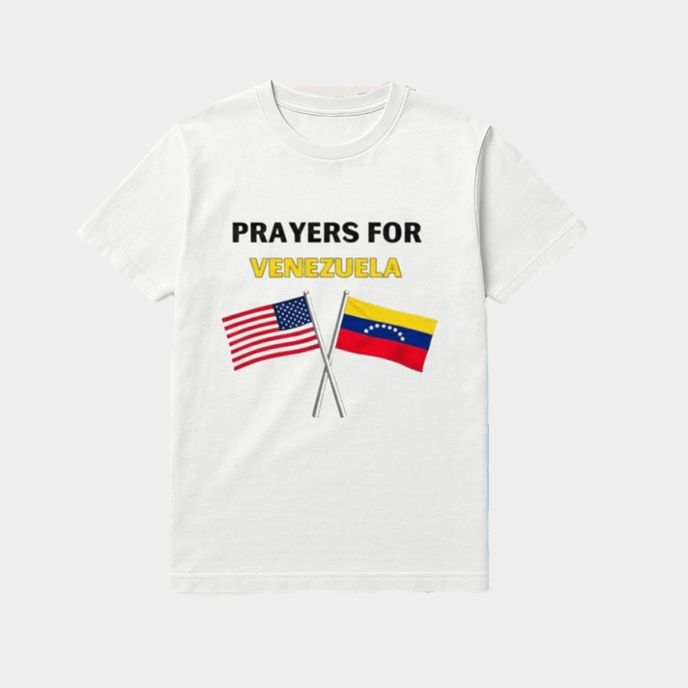 Prayer For Venezuela No War On Venezuela Shirt Anti Trump T-Shirt Gifts For Him - GypsysystersGift