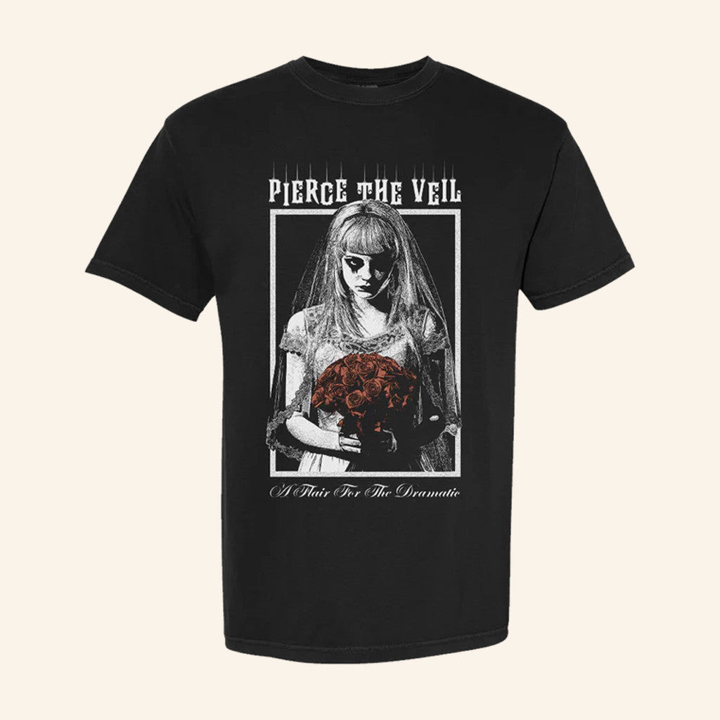 PTV Merch A Flair For The Dramatic Bride T-Shirt Pierce The Veil Shirt Gifts For Rock Fans - Gypsysystersgift
