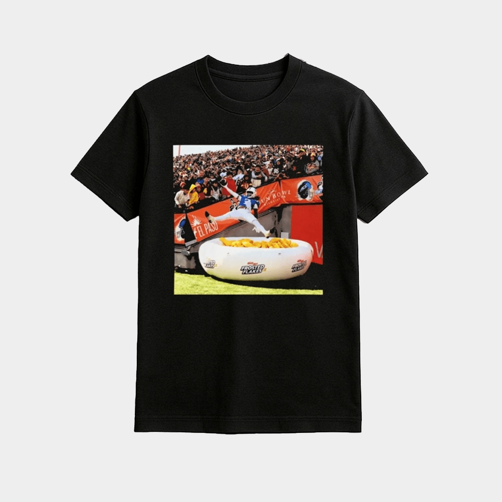 Quesean Brown Frosted Flakes Leap Shirt Fan Merch Present For Him - GypsysystersGift