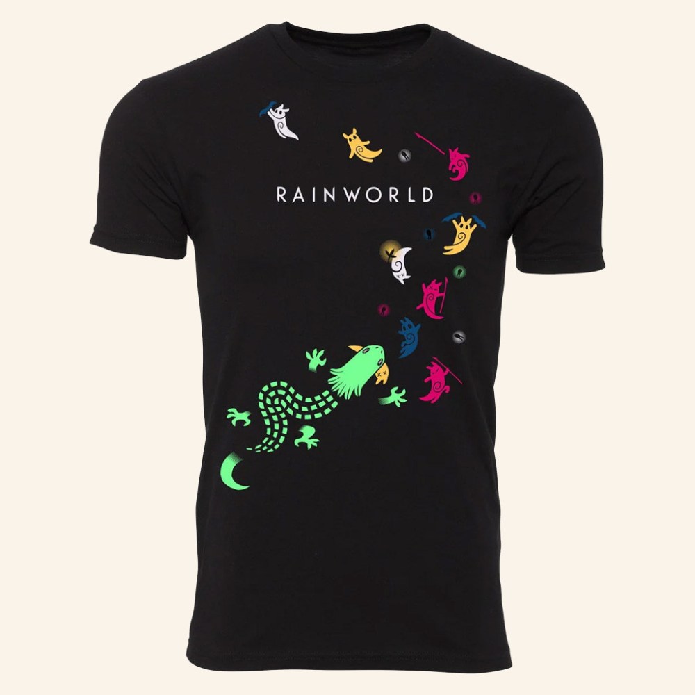 Rain World Merch Predator Or Prey Glow In The Dark T-Shirt Rain World Shirt Gifts For Him - Gypsysystersgift