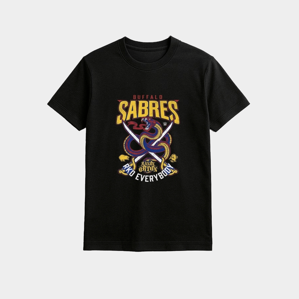 Randy Orton Sabres Shirt Randy Orton Buffalo Sabres T-Shirt Present For Husband - GypsysystersGift