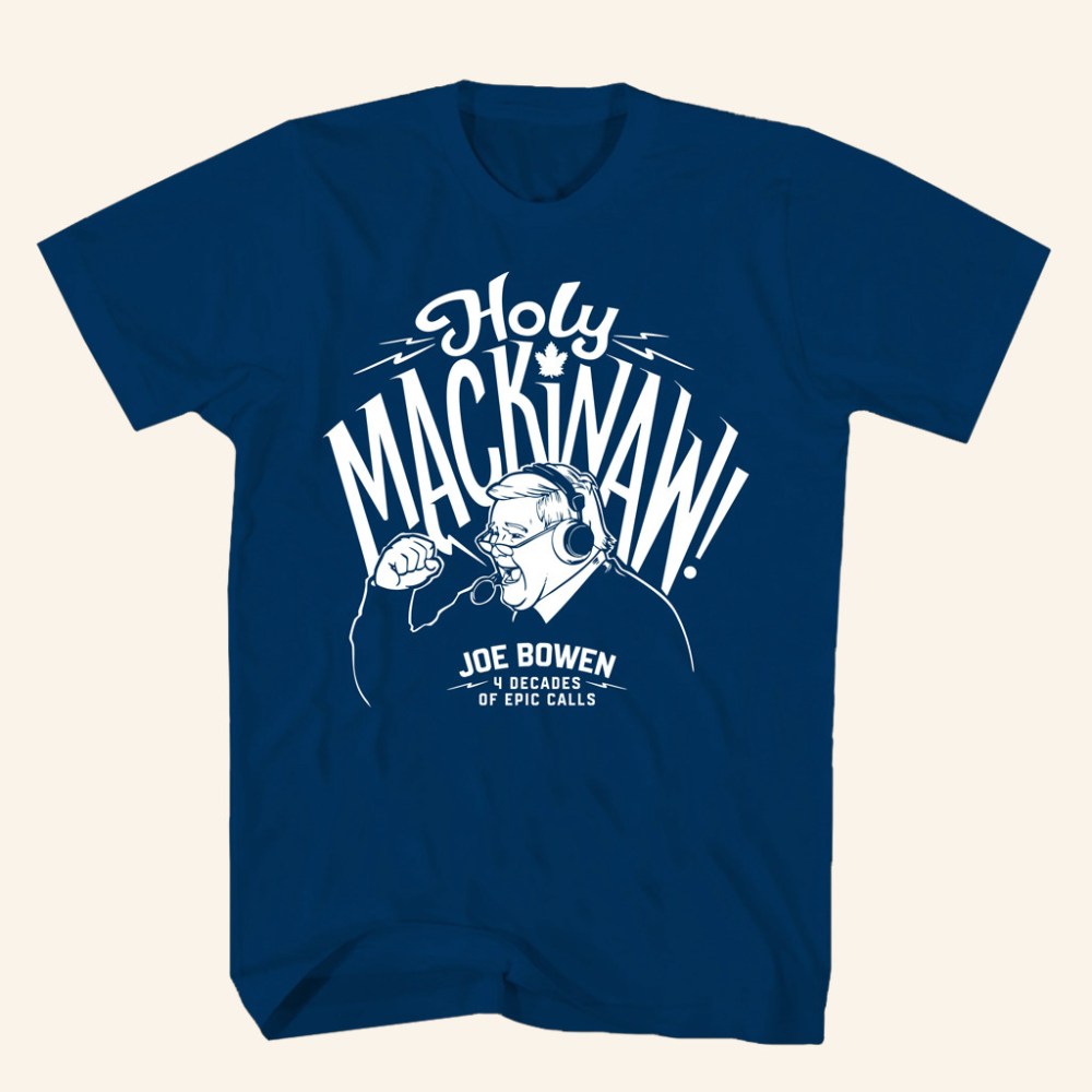 Real Sports Merch Holy Mackinaw T-Shirt Christmas Gifts For Father - Gypsysystersgift