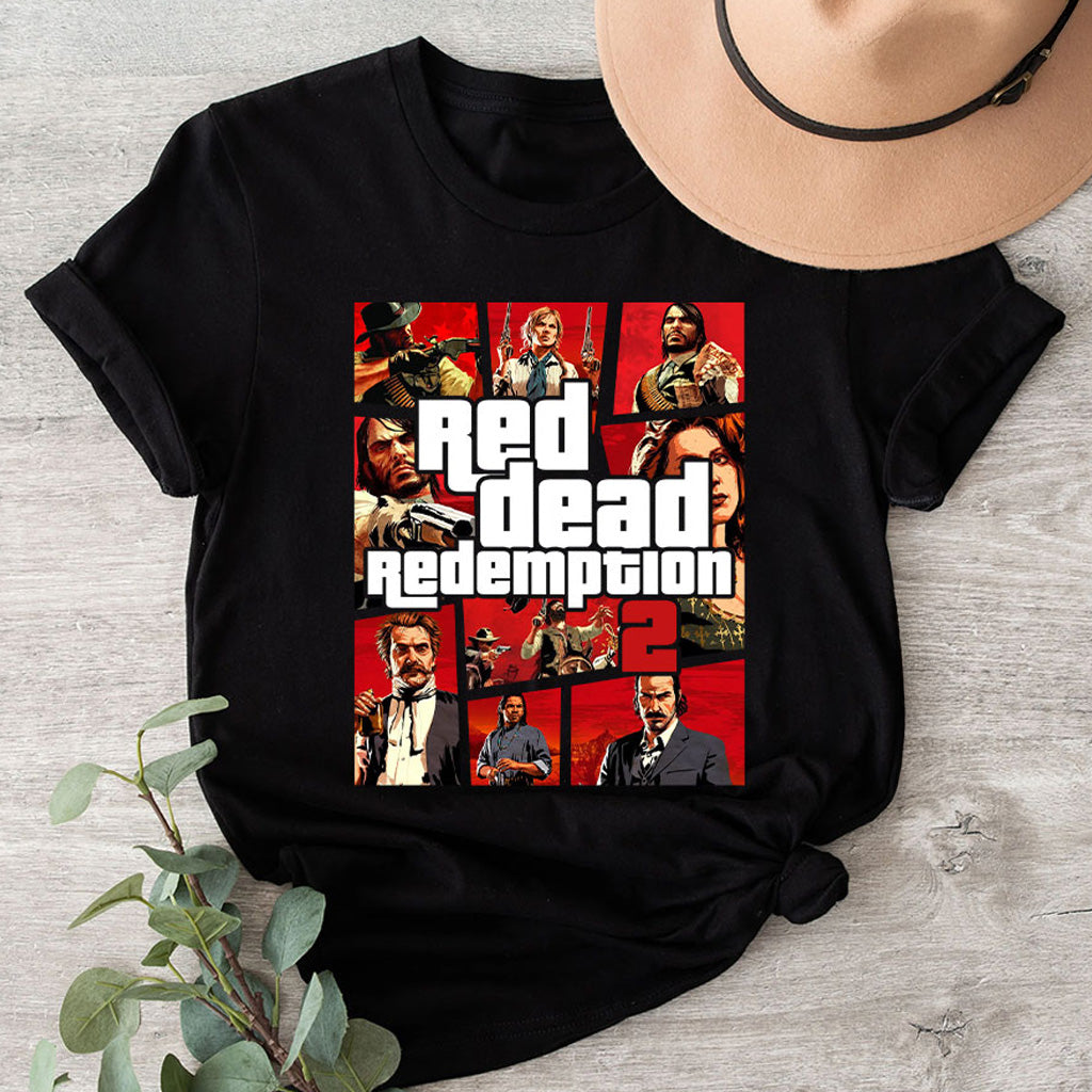 Red Dead Redemption Merch Red Dead Redemption II T-Shirt Gifts Ideas For Him - GypsysystersGift
