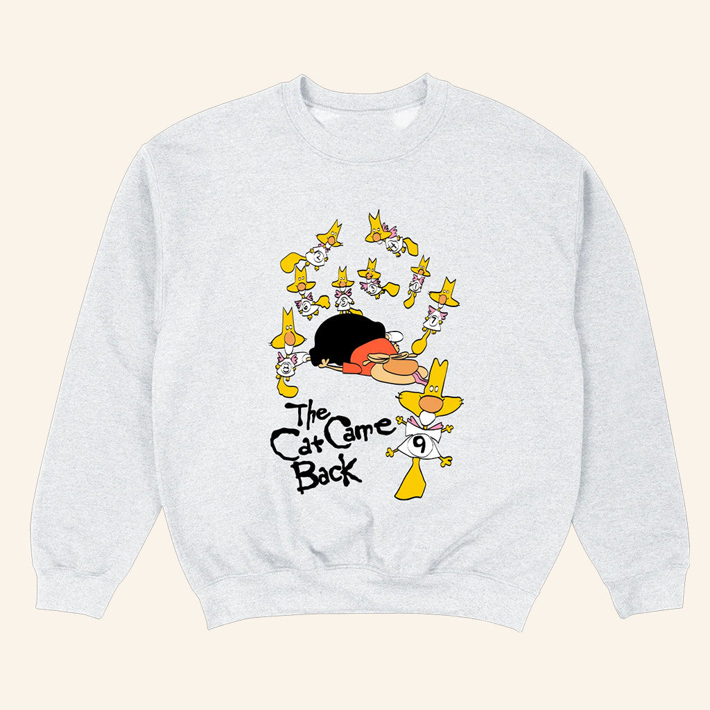 Retrokid Merch The Cat Came Back Sweatshirt Xmas Gifts For Daughter - Gypsysystersgift