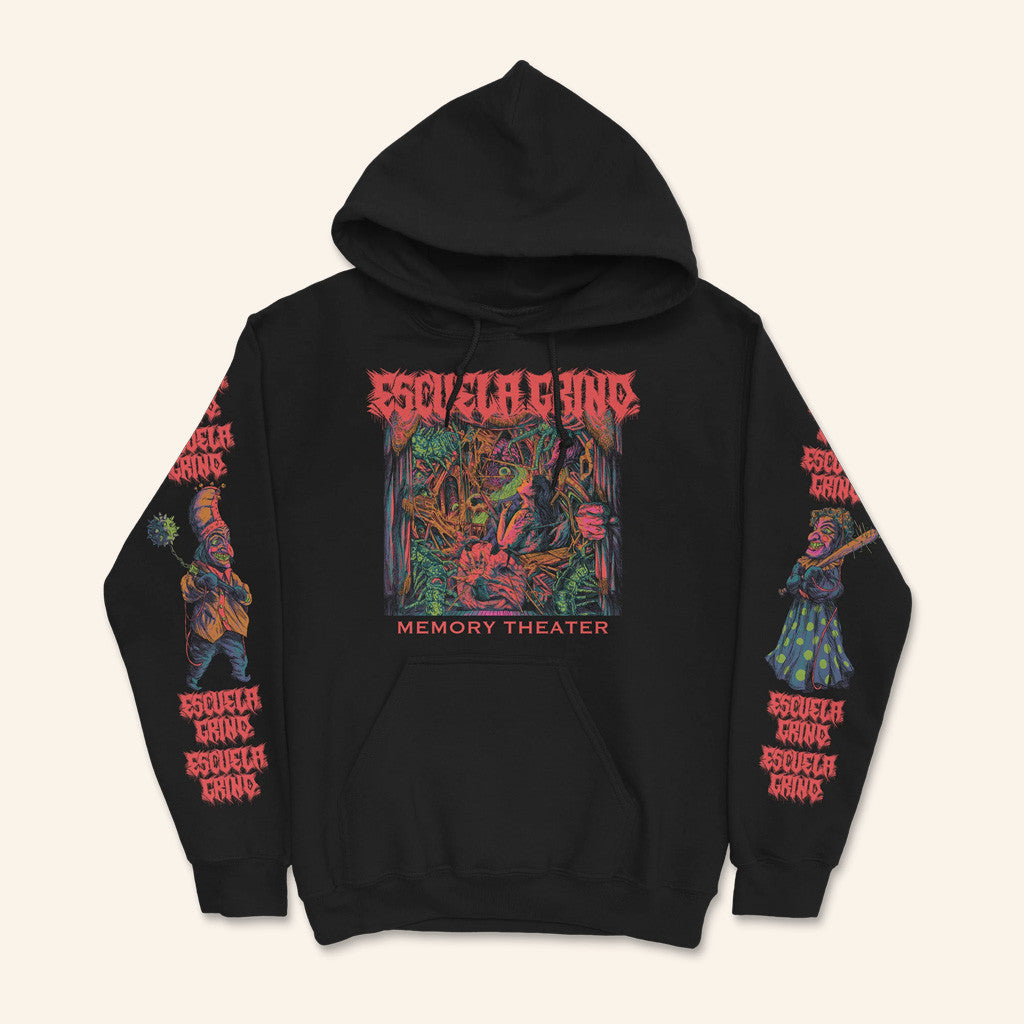 Revolvermag Merch Escuela Grind Memory Theater Hoodie Gifts For Him - Gypsysystersgift