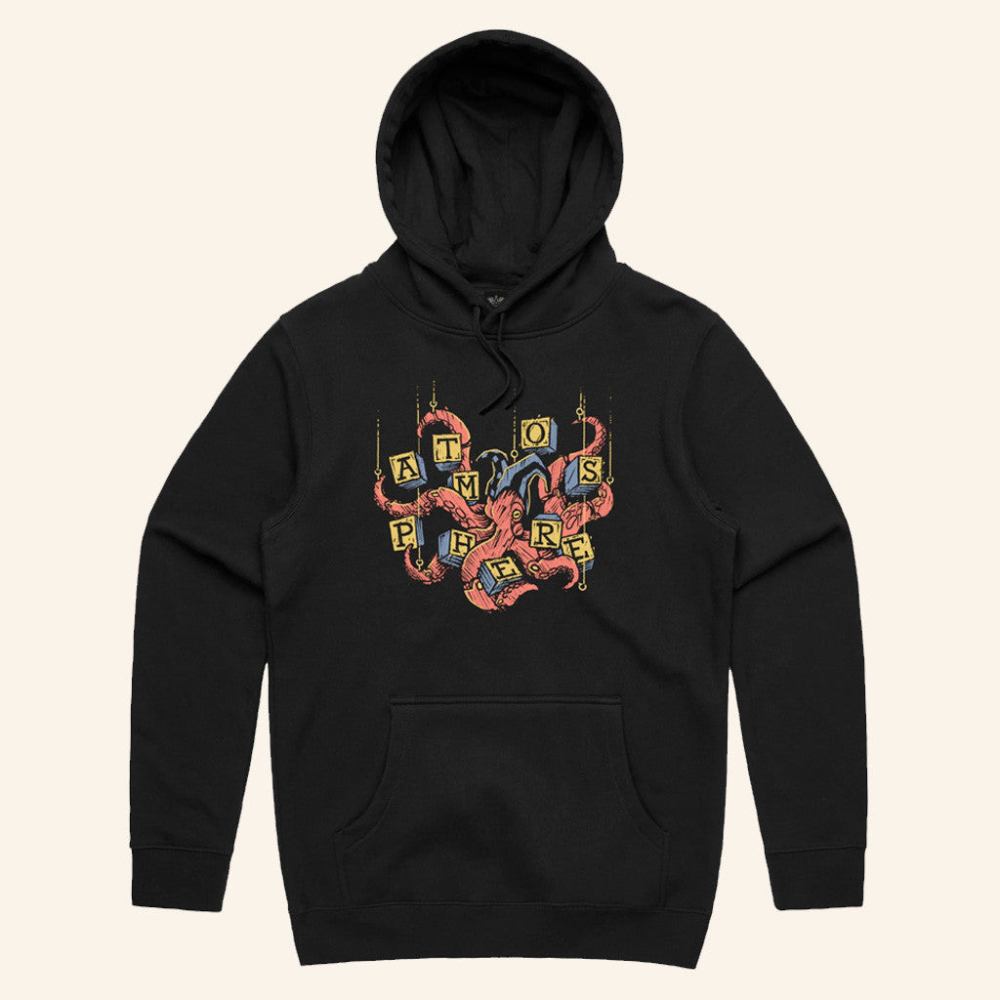 Rhymesayers Merch Atmosphere Octo Black Hoodie Gifts For Him - Gypsysystersgift