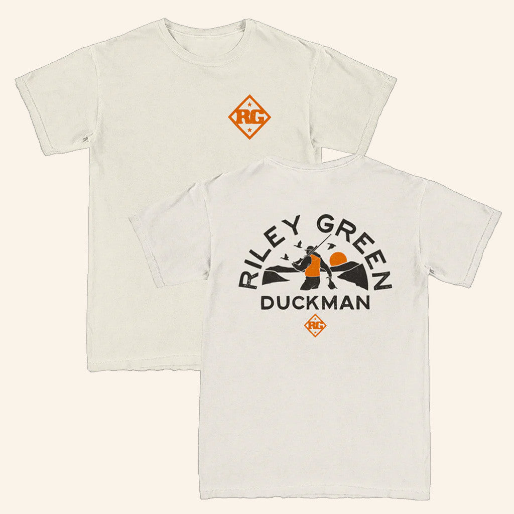 Riley Green Merch Tour 2025 Duckman T-Shirt Gift Ideas For Music Lovers - GypsysystersGift