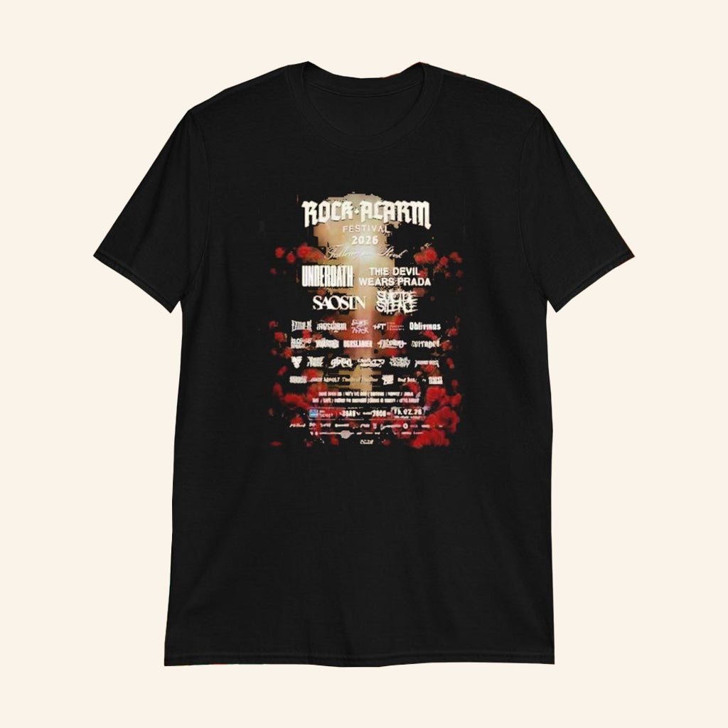 Rock Alarm Festival 2026 February 14 ESC Park Rangsit Post Hardcore Valentine Day Concert T-Shirt - GypsysystersGift