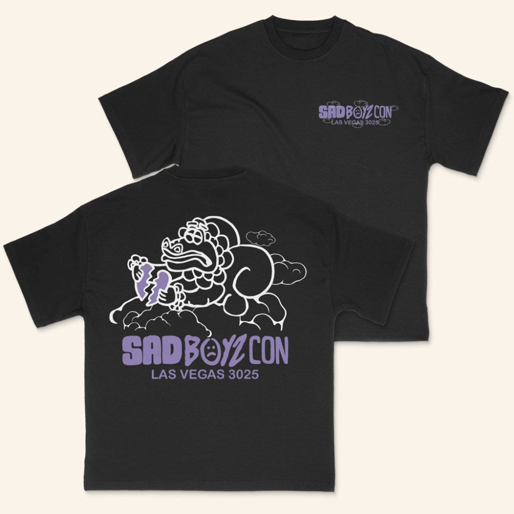 Sad Boyz Merch Dragon Cloud T-Shirt Christmas Gift Ideas For Him - Gypsysystersgift