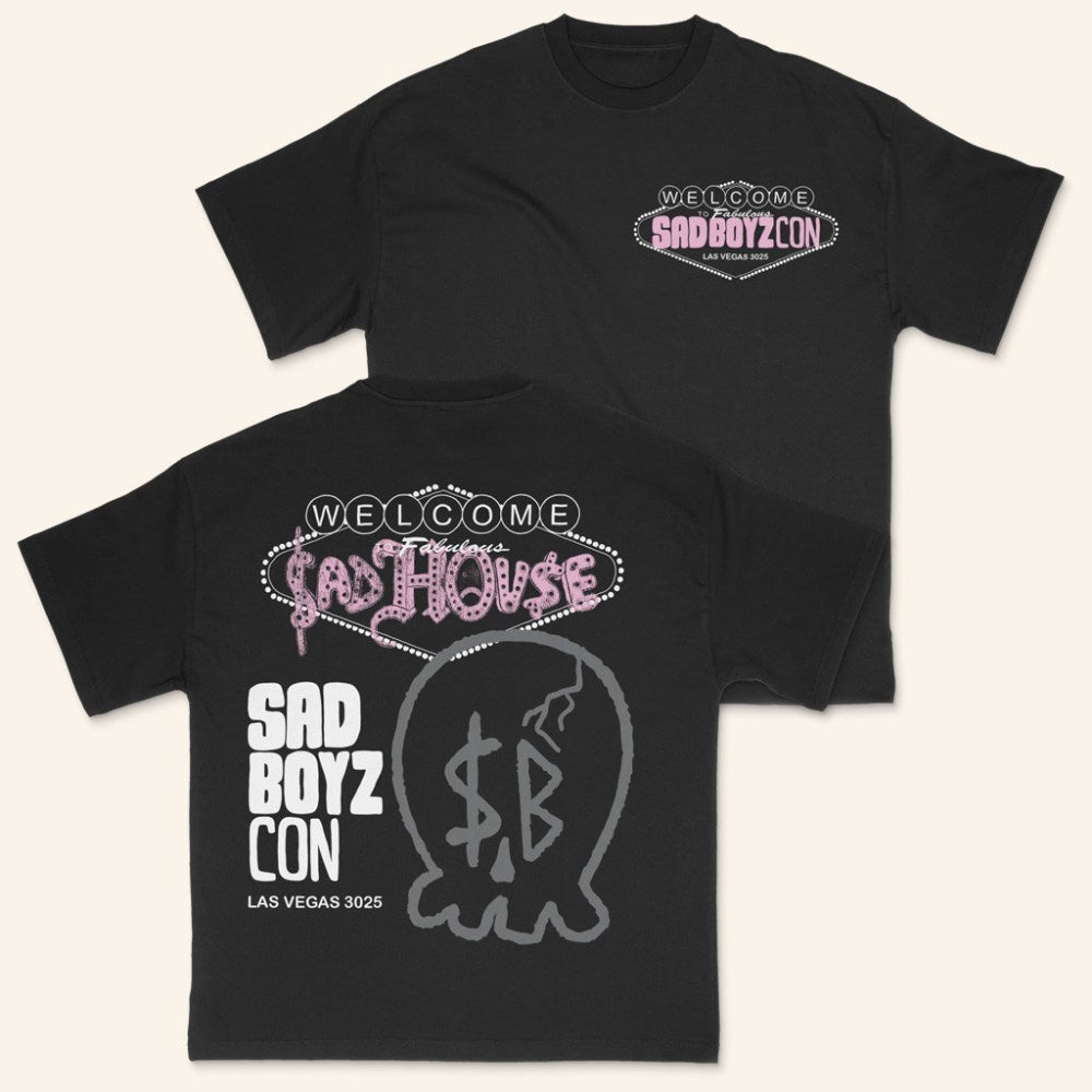 Sad Boyz Merch Viva Las Vegas Shirt Sad Boyz Con T-Shirt Good Gifts For Her - Gypsysystersgift