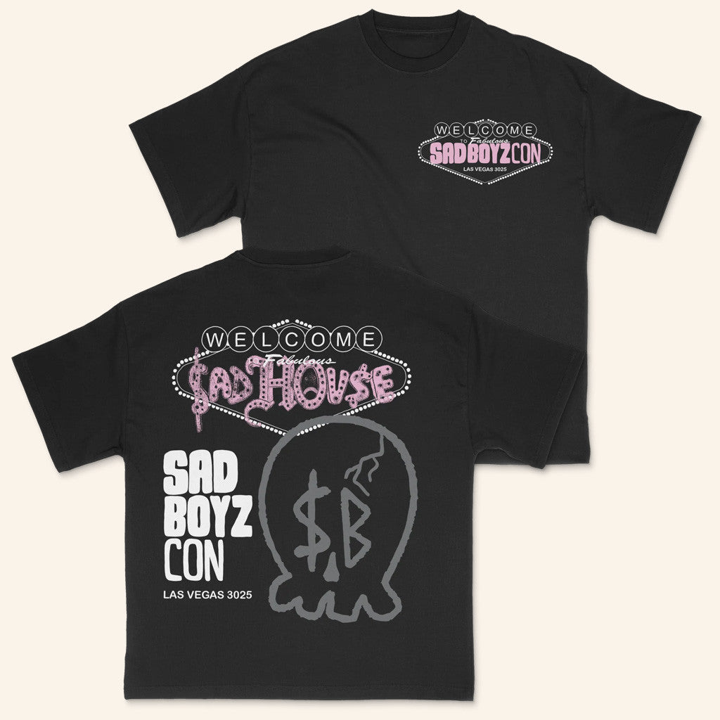 Sad Boyz Merch Viva Las Vegas Shirt Sad Boyz Con T-Shirt Good Gifts For Her - Gypsysystersgift