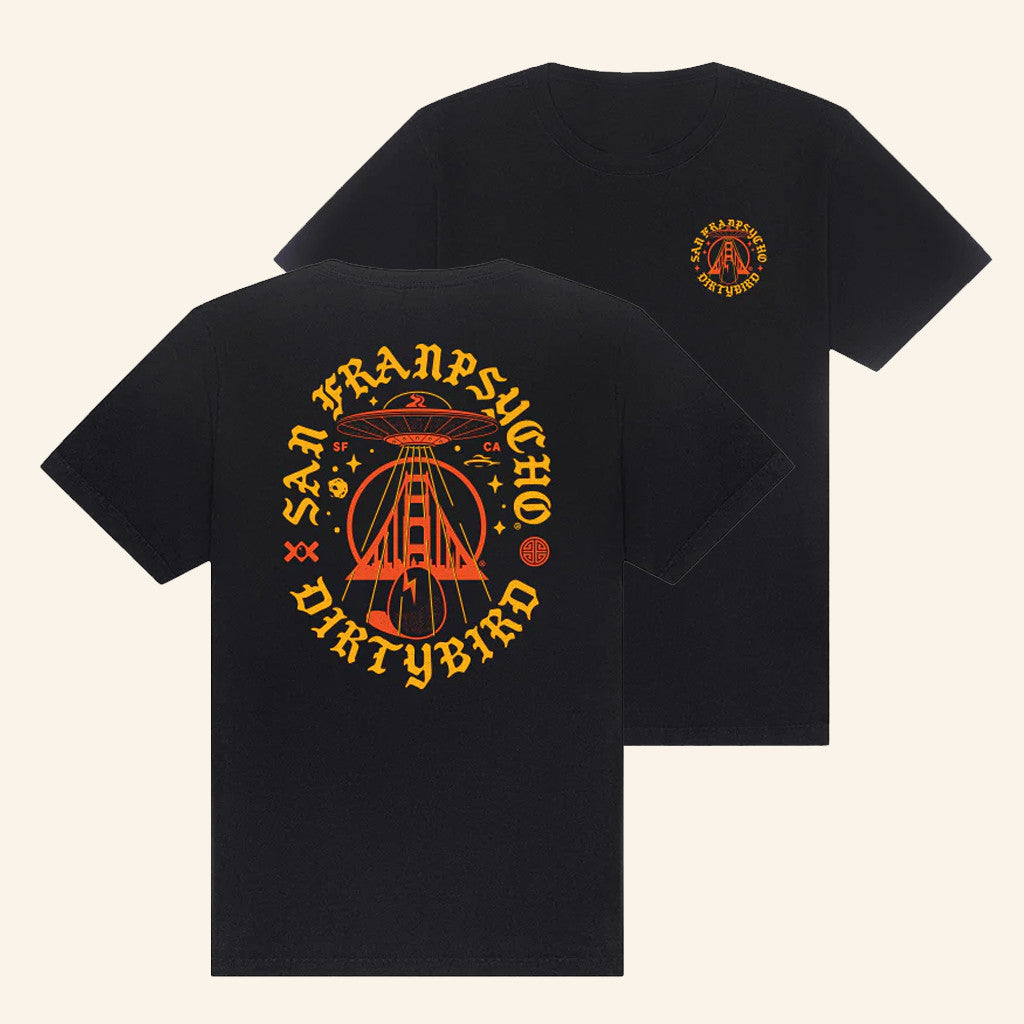 San Franpsycho Merch Dirty UFO T-Shirt Birthday Gift Ideas For Him - Gypsysystersgift