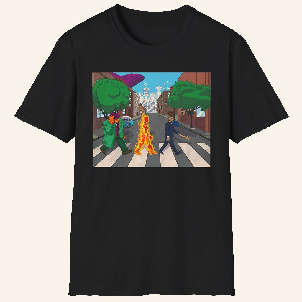 ScreenCrush Merch Family Walk T-Shirt Abbey Road Shirt Gifts For Friends - GypsysystersGift