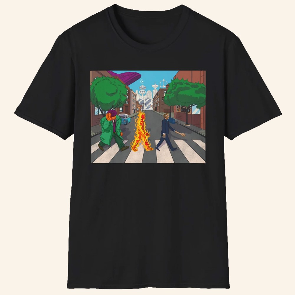 ScreenCrush Merch Family Walk T-Shirt Abbey Road Shirt Gifts For Friends - GypsysystersGift