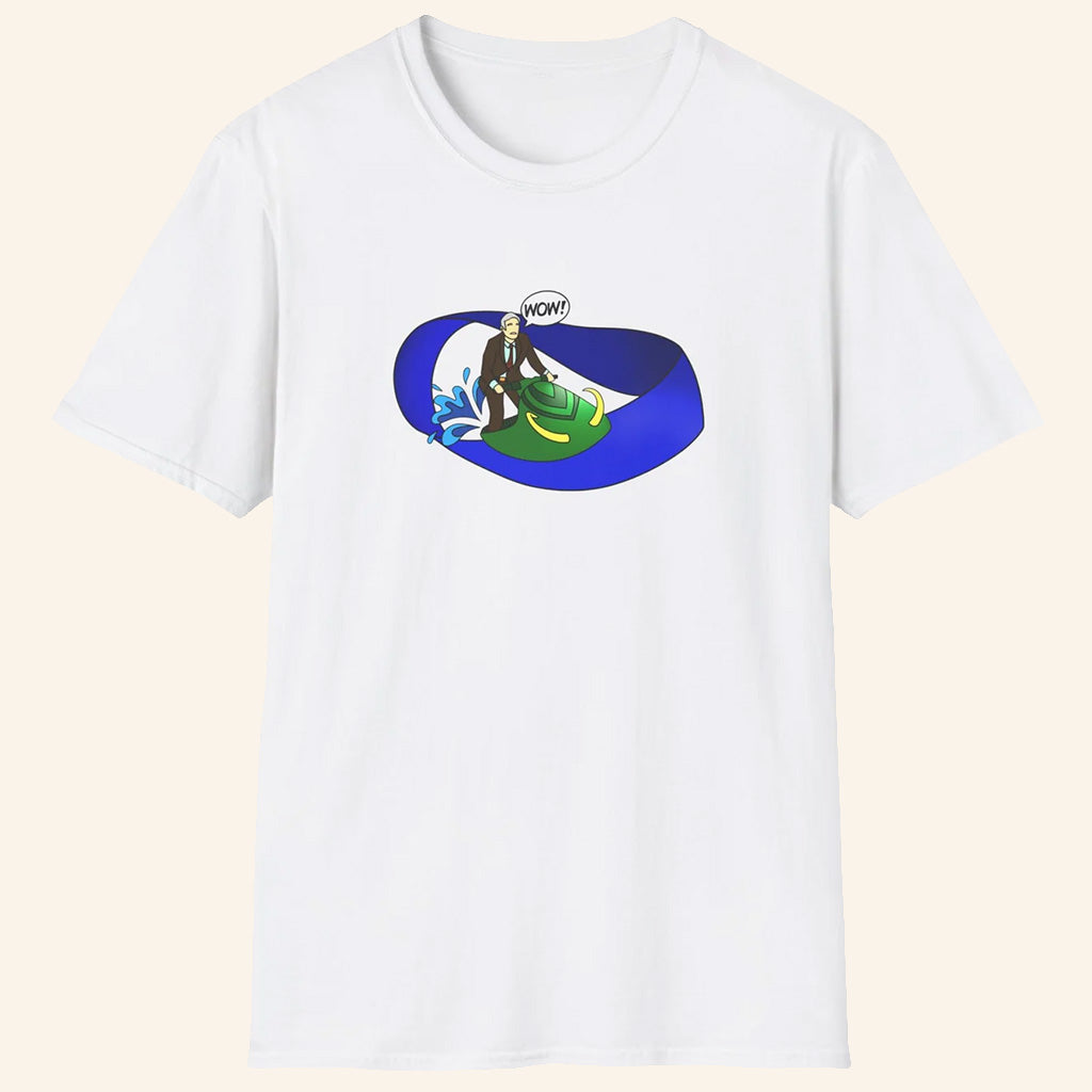 ScreenCrush Merch Jet Skiing On Mobius Strip T-Shirt Gifts For Dad - GypsysystersGift