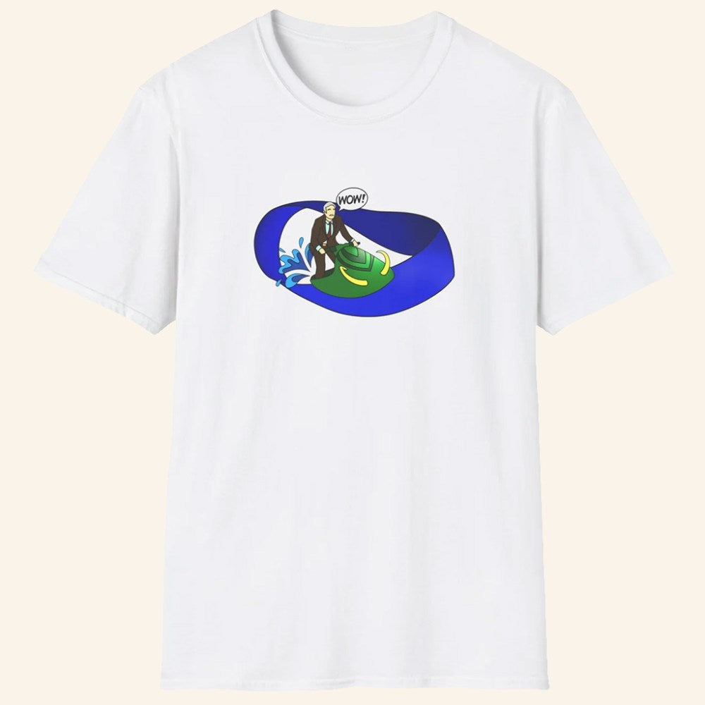 ScreenCrush Merch Jet Skiing On Mobius Strip T-Shirt Gifts For Dad - GypsysystersGift