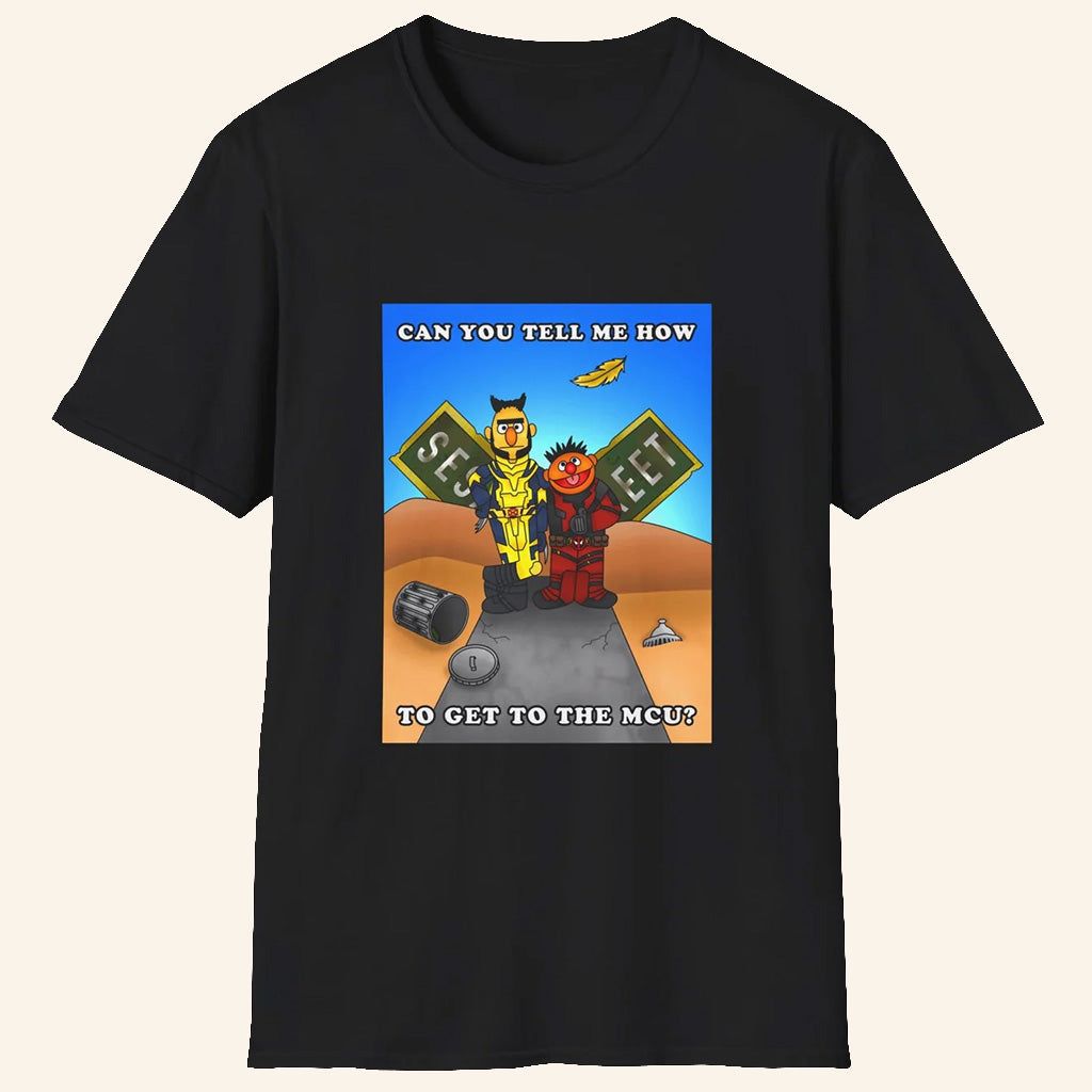 ScreenCrush Merch Wade's World T-Shirt Can You Tell Me How To Get The MCU Shirt Gifts For Him - GypsysystersGift