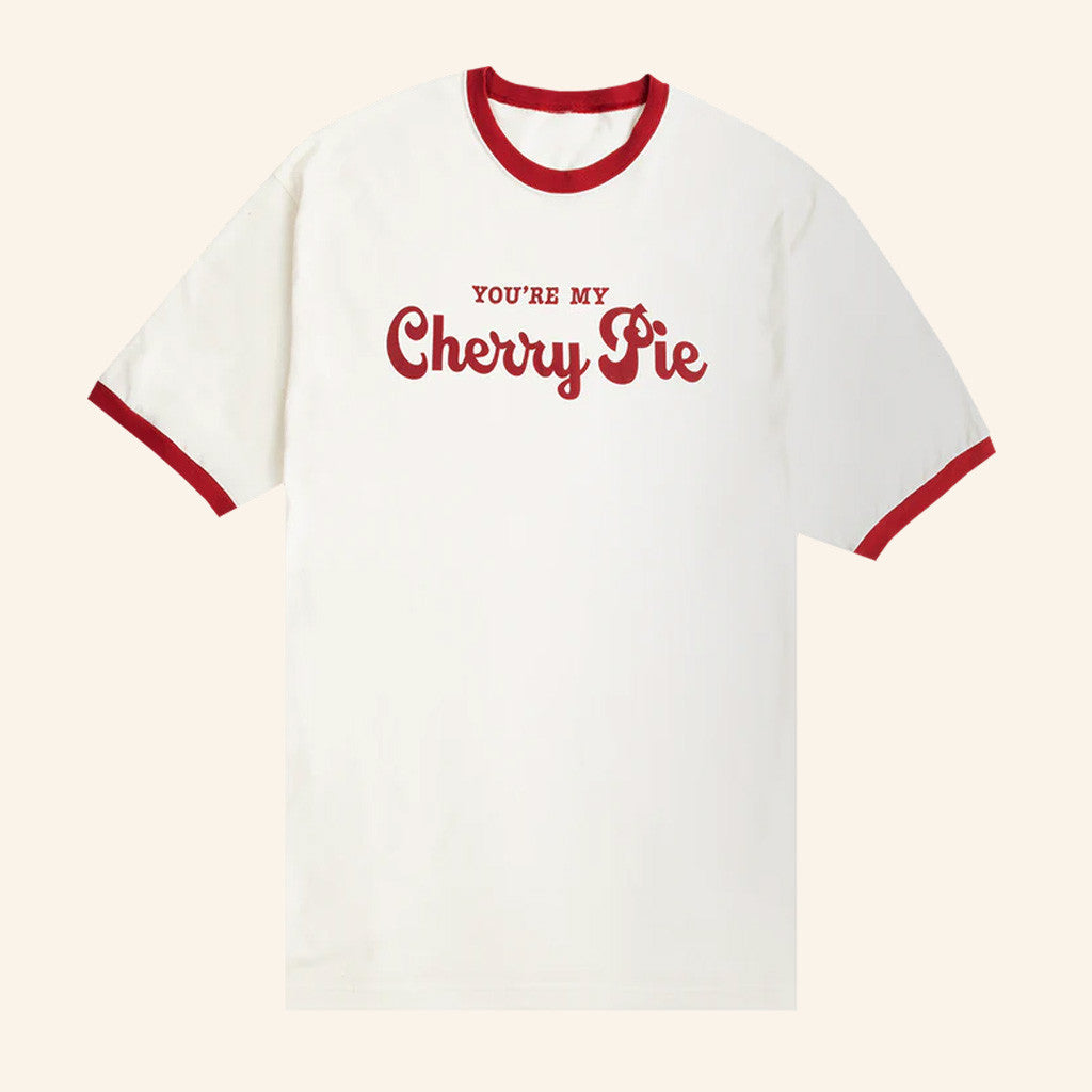 Selena Merch You're My Cherry Pie Ringer T-Shirt Christmas Presents For Her - Gypsysystersgift