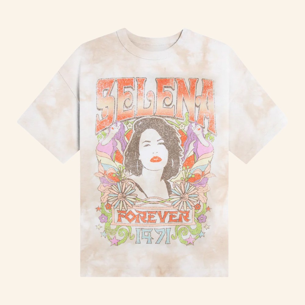 Selena Quintanilla Merch Selena Forever 1971 Tie Dye T-Shirt Gifts For Sister - Gypsysystersgift