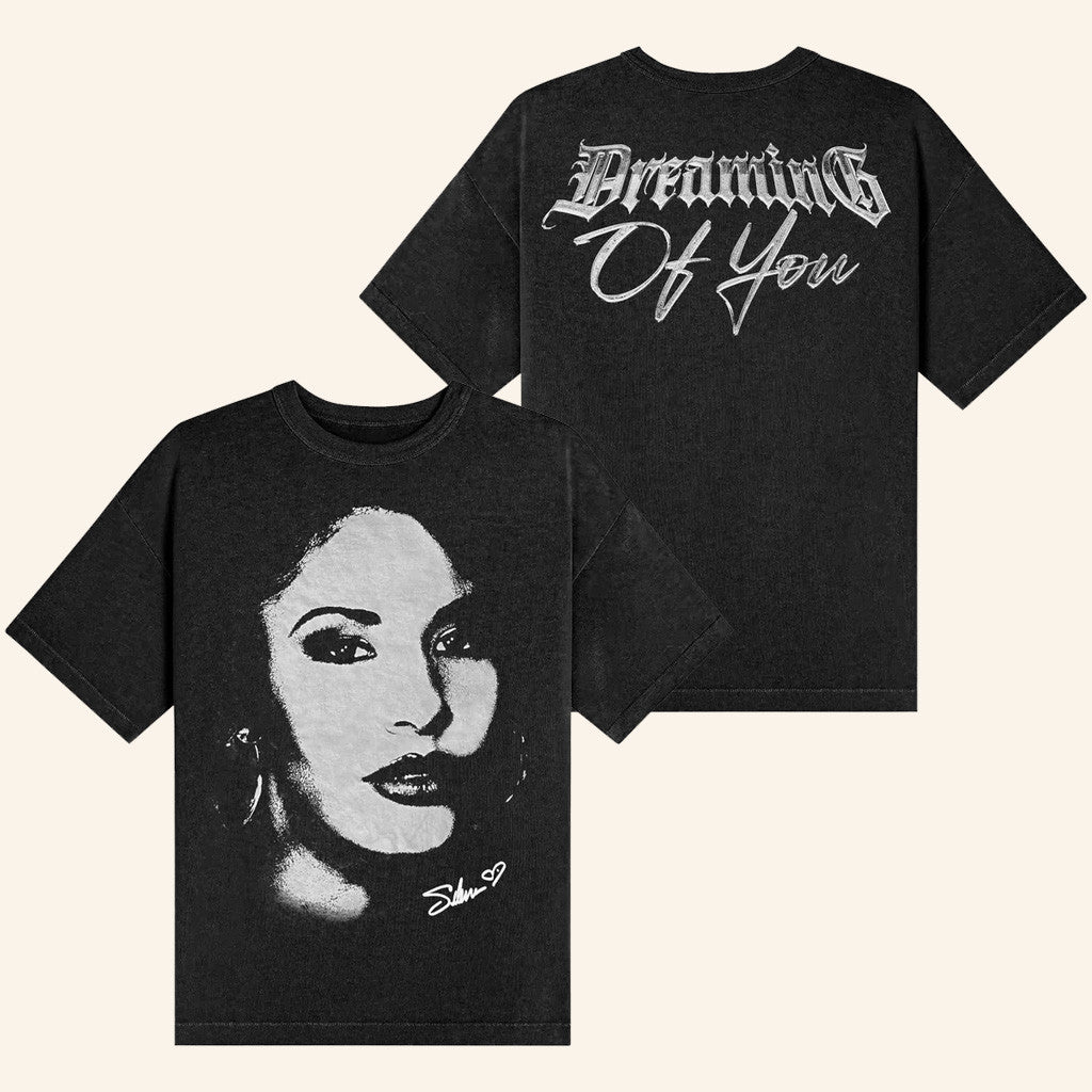 Selena Quintanilla Merch Selena Full Face T-Shirt Gifts For Music Enthusiasts - Gypsysystersgift