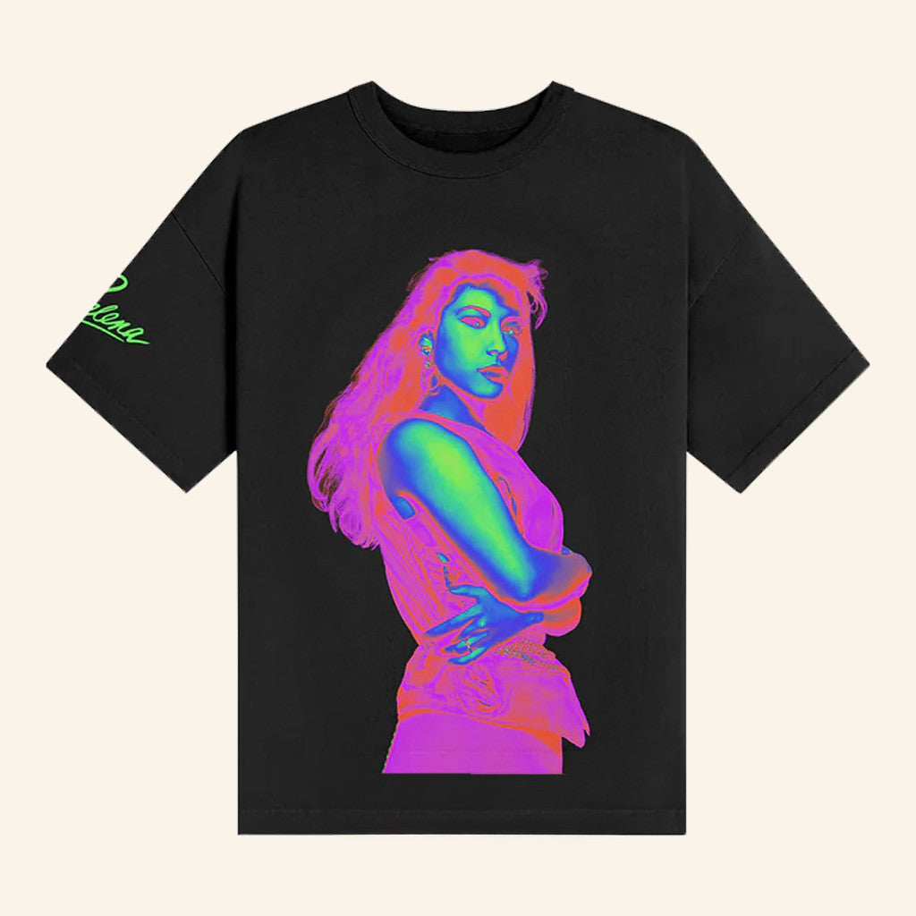 Selena Quintanilla Merch Thermal Selena T-Shirt Christmas Gifts For Her - Gypsysystersgift