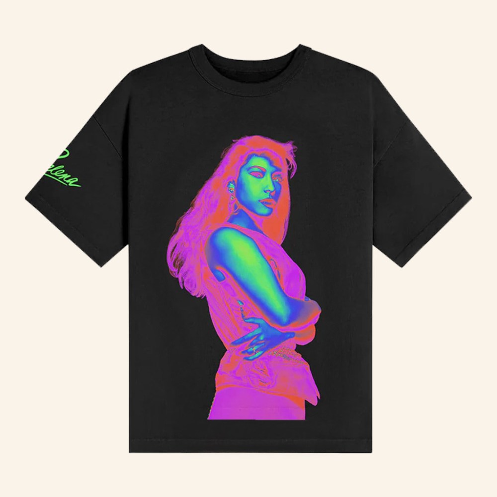 Selena Quintanilla Merch Thermal Selena T-Shirt Christmas Gifts For Her - Gypsysystersgift