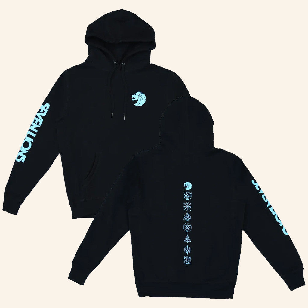 Seven Lions Merch Seven Lions Symbol Hoodie Music Related Gifts For Guys - Gypsysystersgift