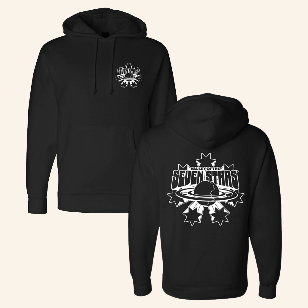 Seven Stars Festival Merch 2025 7S Starburst White Logo Hoodie Christmas Presents For Him - Gypsysystersgift