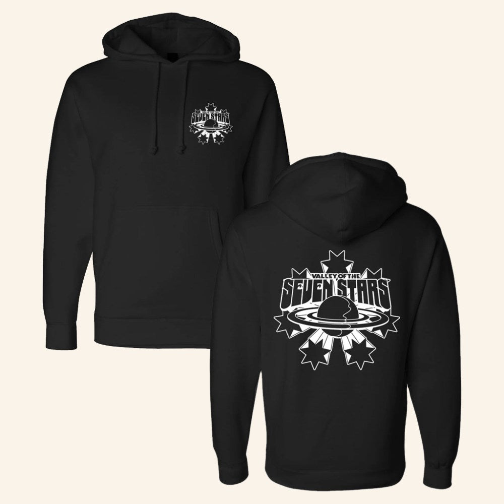 Seven Stars Festival Merch 2025 7S Starburst White Logo Hoodie Christmas Presents For Him - Gypsysystersgift