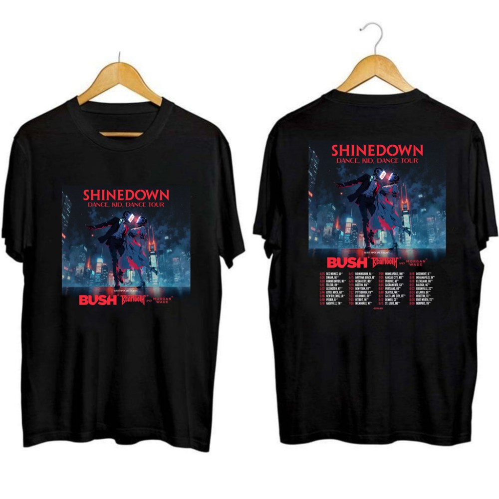 Shinedown Tour 2025 Shirt Shinedown Merch Best Gifts For Rock Fans - Gypsysystersgift