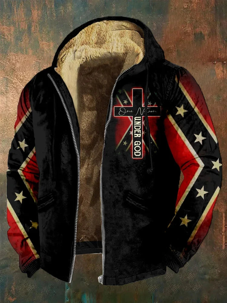 Skull Old Dixie Zip Hoodie Proud Southern Hoodie Lynyrd Skynyrd Merch Gifts For Him - Gypsysystersgift