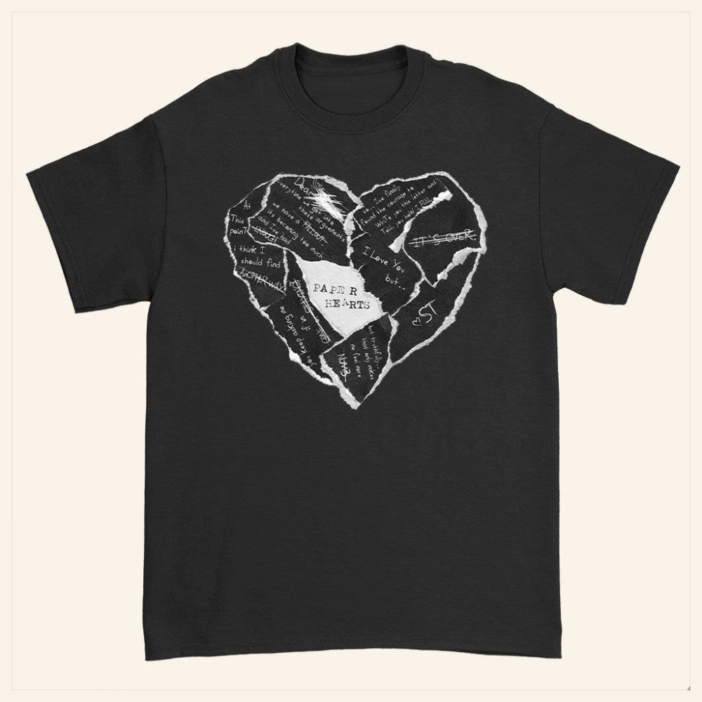 Sleep Theory Merch Paper Hearts T-Shirt Gifts For Him Her - GypsysystersGift