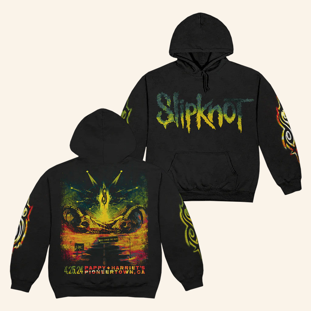Slipknot Merch Goat 4 25 24 Event Hoodie Christmas Gifts For Music Enthusiasts - Gypsysystersgift