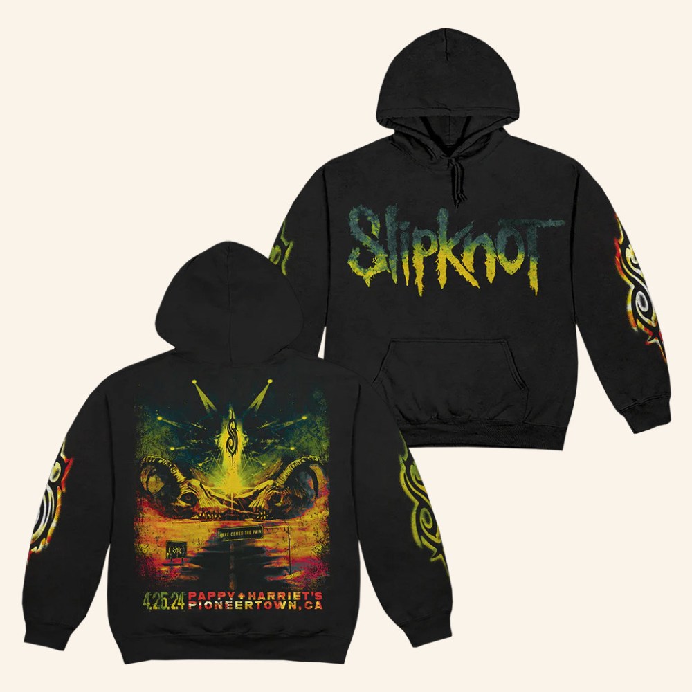 Slipknot Merch Goat 4 25 24 Event Hoodie Christmas Gifts For Music Enthusiasts - Gypsysystersgift