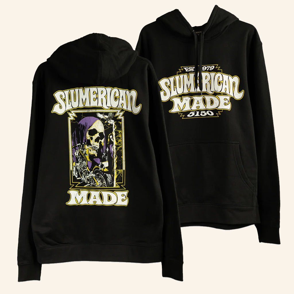Slumerican Merch Joe Black Hoodie Christmas Presents For Him - Gypsysystersgift