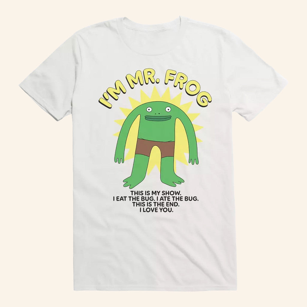 Smiling Friends Merch Smiling Friends I'm Mr Frog T-Shirt Christmas Gift Ideas For Him - Gypsysystersgift