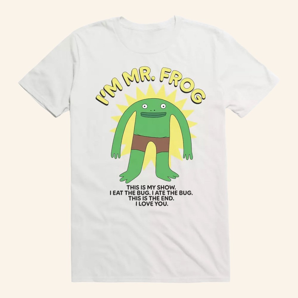 Smiling Friends Merch Smiling Friends I'm Mr Frog T-Shirt Christmas Gift Ideas For Him - Gypsysystersgift