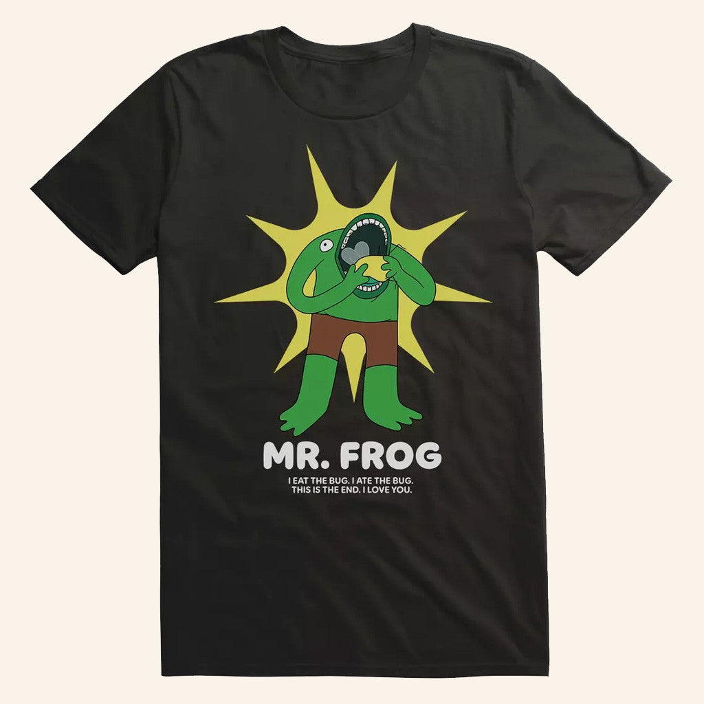 Smiling Friends Merch Smiling Friends Mr Frog T-Shirt Xmas Gifts For Him - Gypsysystersgift