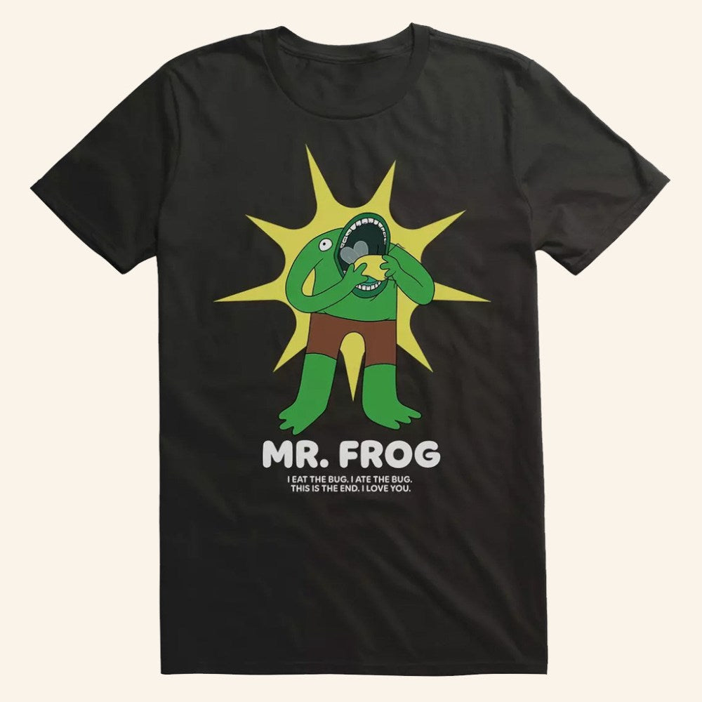 Smiling Friends Merch Smiling Friends Mr Frog T-Shirt Xmas Gifts For Him - Gypsysystersgift