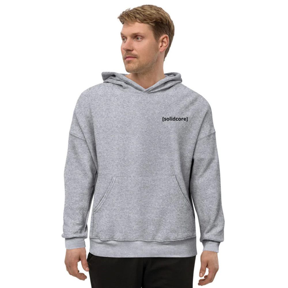 Solidcore Merch Grey Hoodie Gift Ideas For Friends - Gypsysystersgift