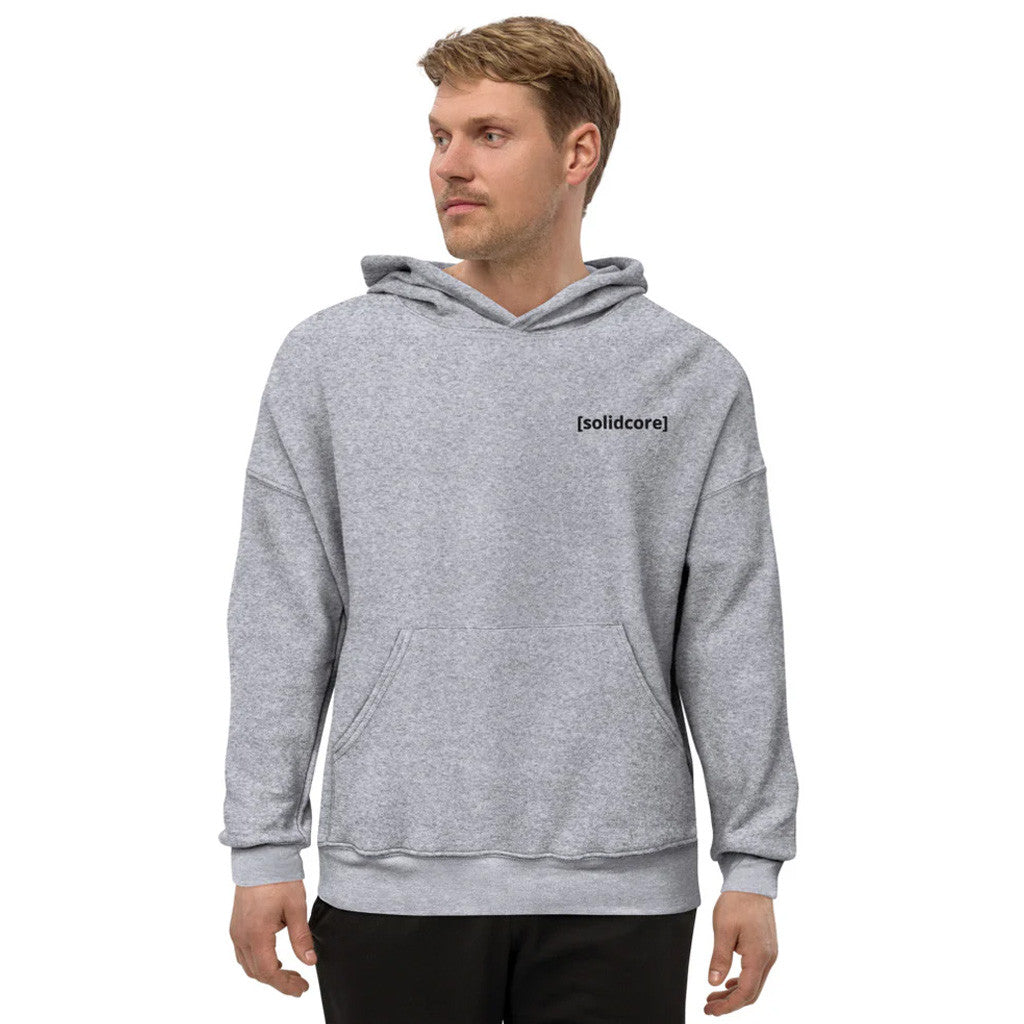 Solidcore Merch Grey Hoodie Gift Ideas For Friends - Gypsysystersgift