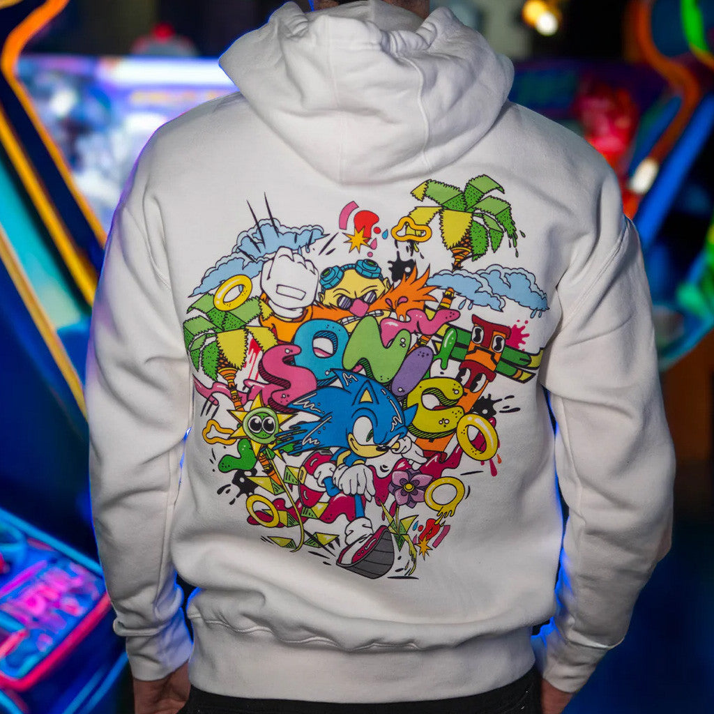 Sonic The Hedgehog Merch Sonic Ring Drip Hoodie Best Gifts For Husband - Gypsysystersgift