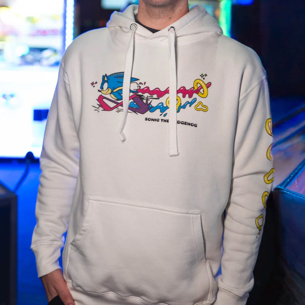 Sonic The Hedgehog Merch Sonic Ring Drip Hoodie Best Gifts For Husband - Gypsysystersgift